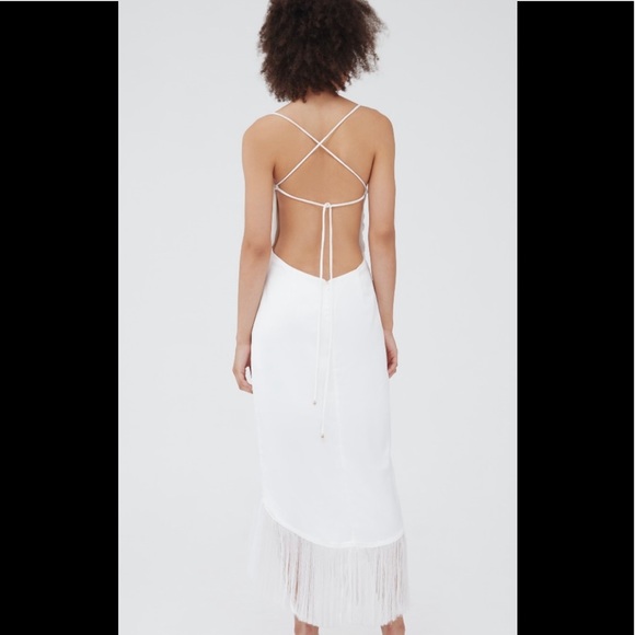 Keepsake The Label Untied Dress- Ivory - Picture 3 of 8